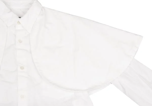COMME des GARCONS Cape Layered Poly Blouse K-149641_005