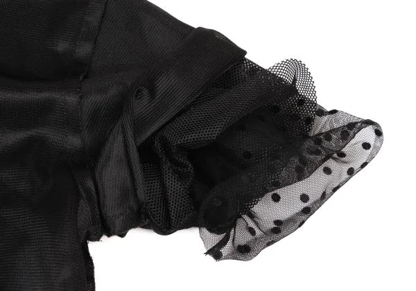 COMME des GARCONS Dot Mesh Layered T Shirt K-149647_007