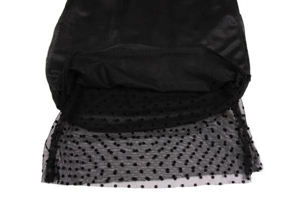 COMME des GARCONS Dot Mesh Layered T Shirt K-149647_011