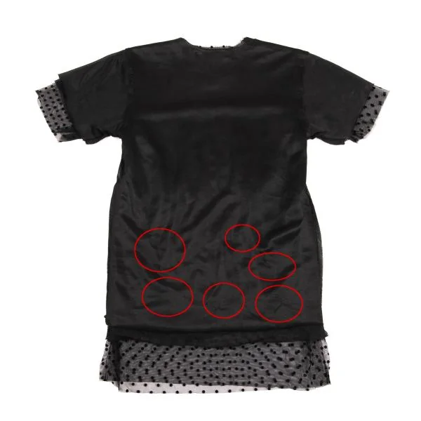 COMME des GARCONS Dot Mesh Layered T Shirt K-149647_013