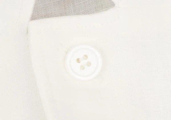 Yohji Yamamoto POUR HOMME Linen Front Switching Long Jacket K-149672_008