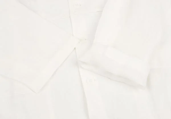 Yohji Yamamoto POUR HOMME Linen Front Switching Long Jacket K-149672_010