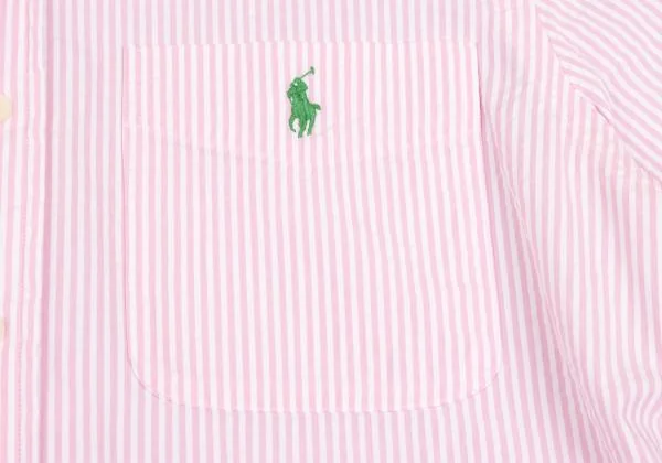 Ralph Lauren Pony Embroidery Striped Short Sleeve Shirt K-149675_006