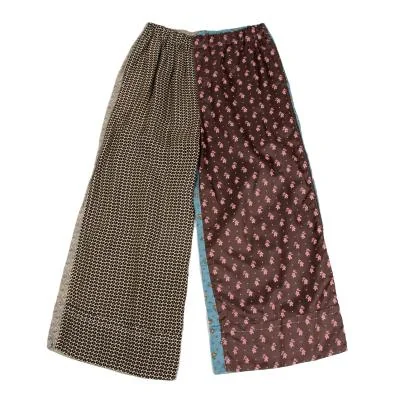 tricot COMME des GARCONS Patchwork Poly Blended Wide Pants