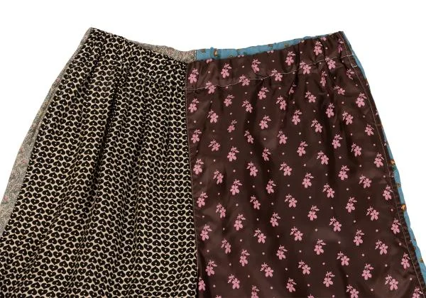 tricot COMME des GARCONS Patchwork Poly Blended Wide Pants K-149697_002