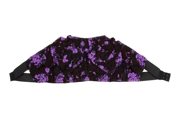COMME des GARCONS Floral Embroidery Tulle Corset K-149711_002