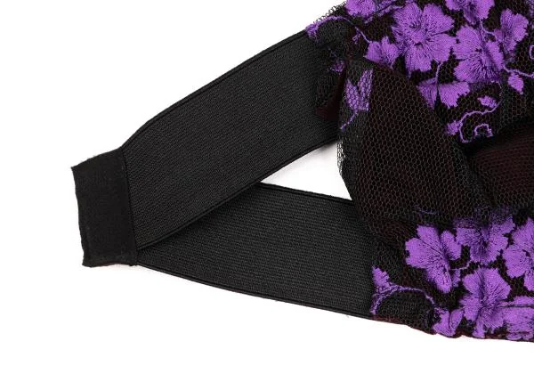 COMME des GARCONS Floral Embroidery Tulle Corset K-149711_004