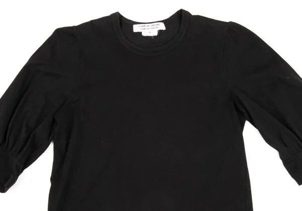 COMME des GARCONS Gather Sleeves Cotton T Shirt K-149713_003