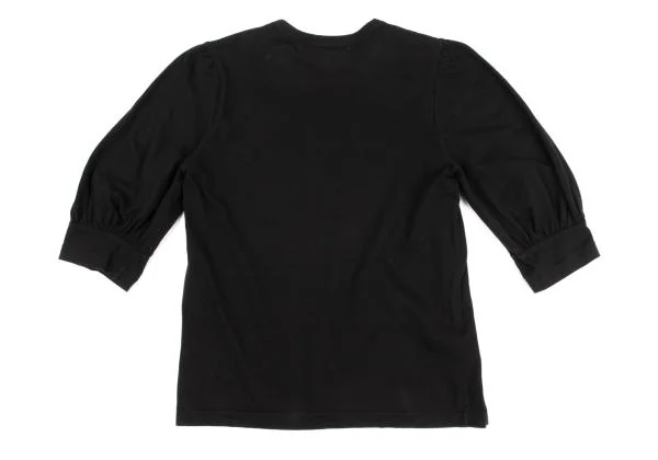 COMME des GARCONS Gather Sleeves Cotton T Shirt K-149713_009