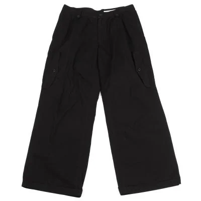 sunao kuwahara Dyed Cotton Ripstop Wide Pants