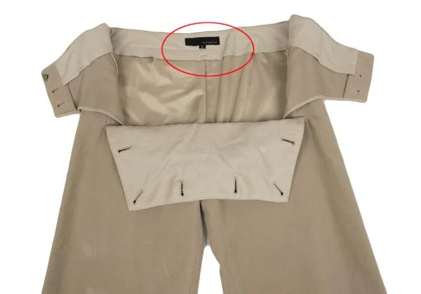 ALFASPIN Front Flap Brushed Flare Pants K-149736_006
