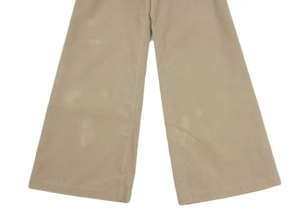 ALFASPIN Front Flap Brushed Flare Pants K-149736_008