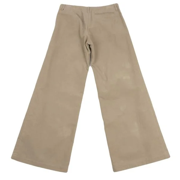 ALFASPIN Front Flap Brushed Flare Pants K-149736_010