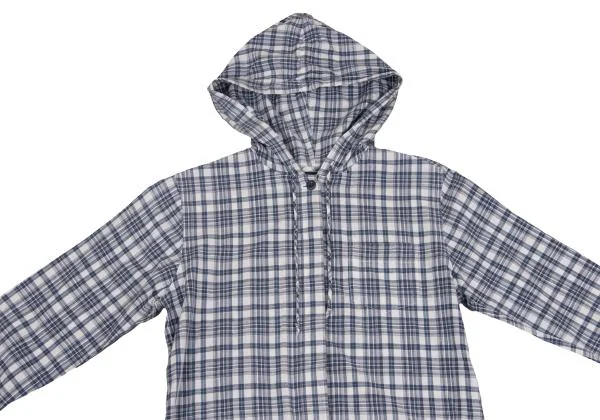 RALPH LAUREN SPORT Cotton Hooded Check Shirt K-149741_003