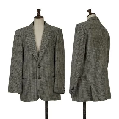 Mademoiselle NON NON Wool Nylon Tweed Nep Jacket