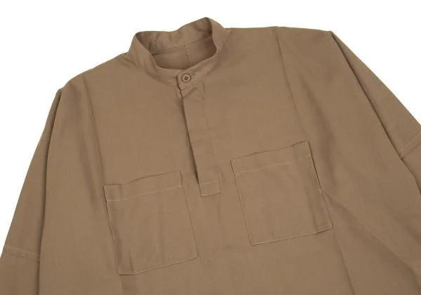 ISSEY MIYAKE IM MEN Stand Collar Pull Over Shirt K-149791_002