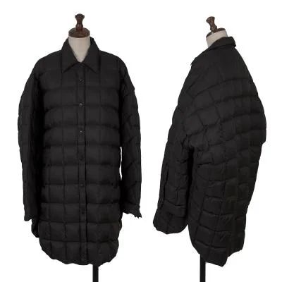 JNBY Nylon Hem Round Down Jacket