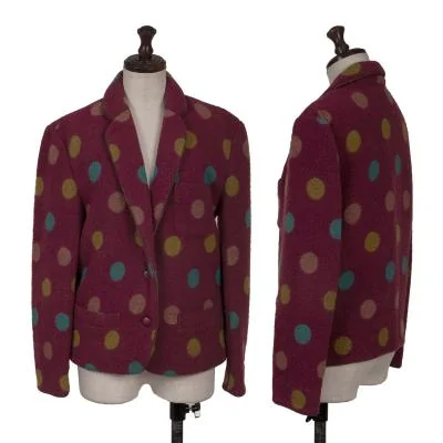 ISSEY SPORT Colorful Dot Knit Jacket