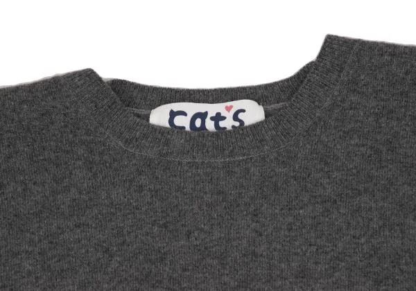cat's TSUMORI CHISATO Hem Cat Bicolor Knit Tunic K-149853_004