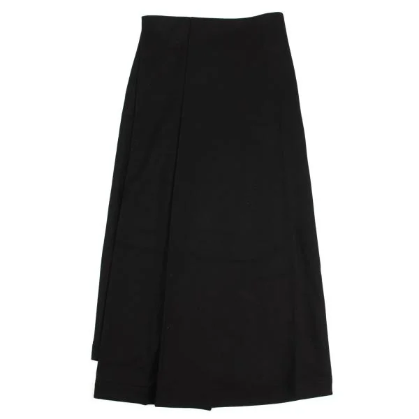Y's Wool Tuck A-line Skirt K-149874_002