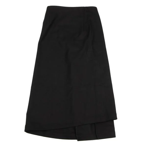 Y's Wool Tuck A-line Skirt K-149874_010