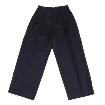 COMME des GARCONS Wool Stripe Two Tuck Pants