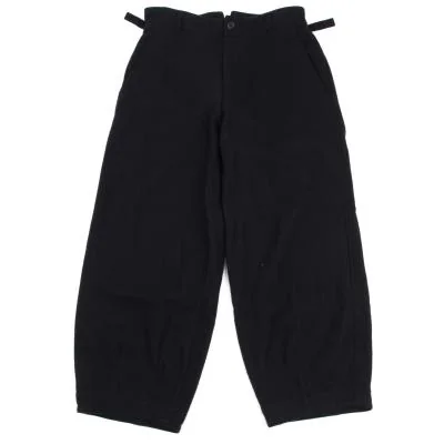COMME des GARCONS Wool Nylon Side Belt Pants