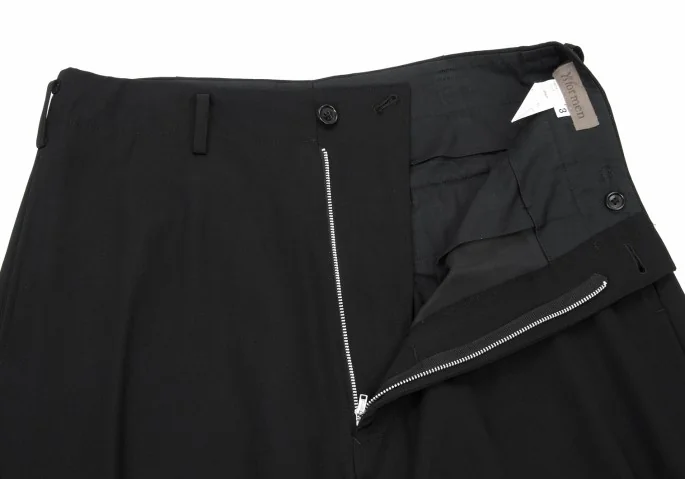 ワイズフォーメンY's for men ウールギャバサルエルパンツ 黒3
