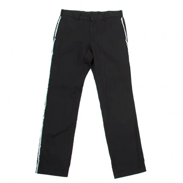 【SALE】ワイズフォーメンY's for men サイド裁ち切り製品染めコットンパンツ