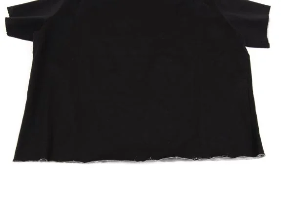 Y's Cut-off Design Double Face Hight-neck T shirt K-149998_006