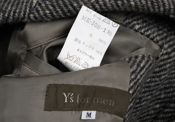 Y's for men Tweed Jacket K-150033_019