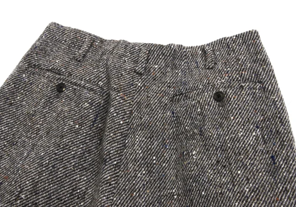 Y's for men Tweed Tuck Pants K-150034_010
