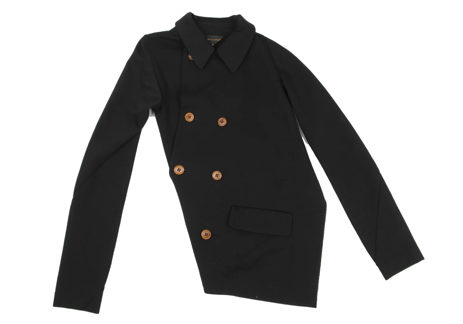 コムデギャルソン 変形 ジャケット ウール 羽織 2003年 square期 美品】 COMME des GARCONS / コムデギャルソン | 2023AW | 変形
