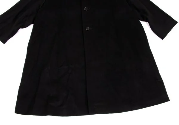 COMME des GARCONS Cashmere Blend Wool Mossa Wide Silhouette Coat K-150087_008