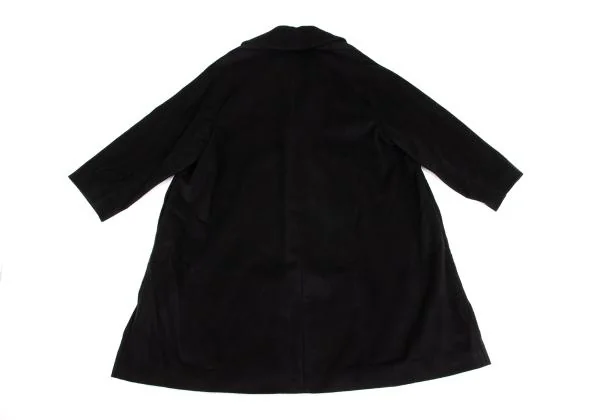 COMME des GARCONS Cashmere Blend Wool Mossa Wide Silhouette Coat K-150087_011