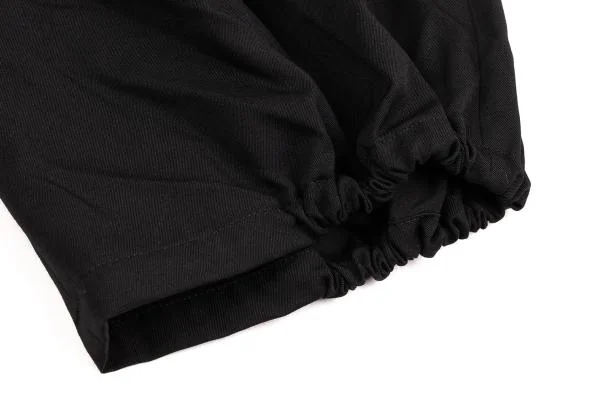 COMME des GARCONS Wool Gaba Two Tuck Hem Half Gathered Pants K-150091_008