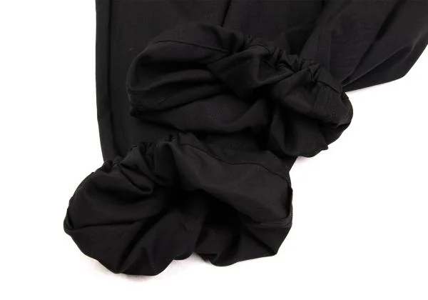 COMME des GARCONS Wool Gaba Two Tuck Hem Half Gathered Pants K-150091_009