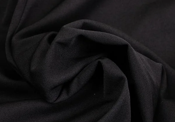 COMME des GARCONS Wool Gaba Two Tuck Hem Half Gathered Pants K-150091_012