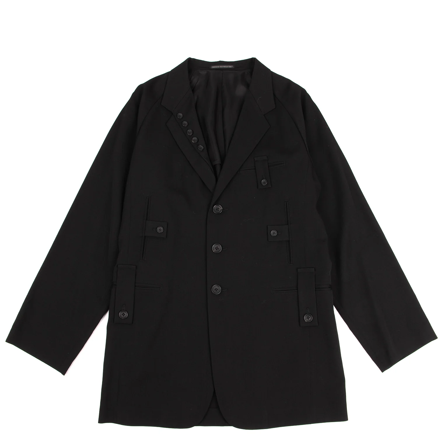 【美品】ワイズ ヨウジヤマモト リネン　ナポレオンジャケット　黒 WILDSIDE YOHJI YAMAMOTO Original Collection | Yohji Yamamoto