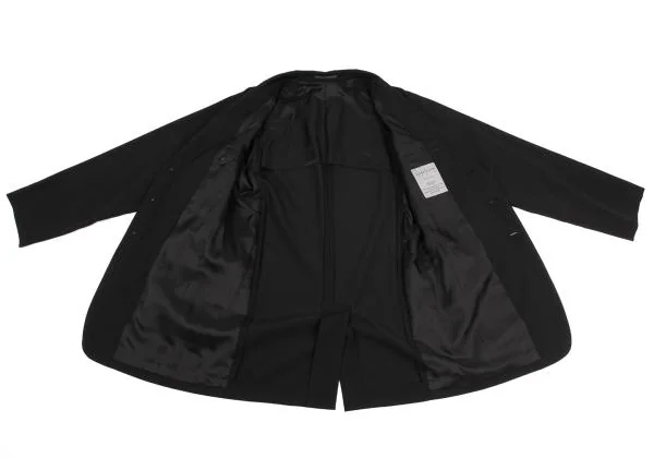 ヨウジヤマモト　1サイズ　黒　白　アシメントリー　ジャケット YOHJI YAMAMOTO COSTUME D'HOMME × INDUSTYLE TOKYO】4D