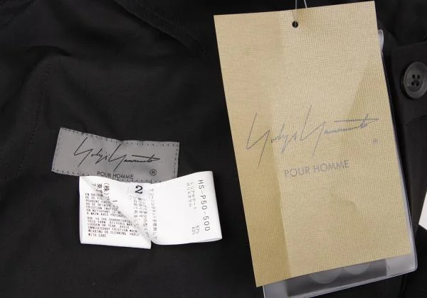 Yohji Yamamoto POUR HOMME Tuck Design Wide Pants K-150102_014