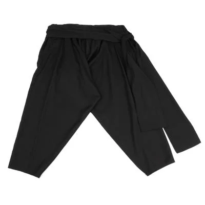 Yohji Yamamoto POUR HOMME Wool Gaba Waist Drape Design Pants