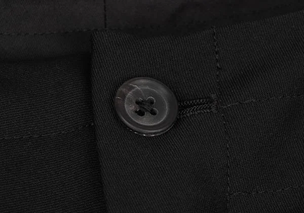 Yohji Yamamoto POUR HOMME Wool Gaba Waist Drape Design Pants K-150104_004