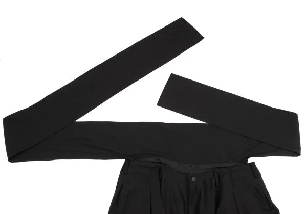 Yohji Yamamoto POUR HOMME Wool Gaba Waist Drape Design Pants K-150104_006