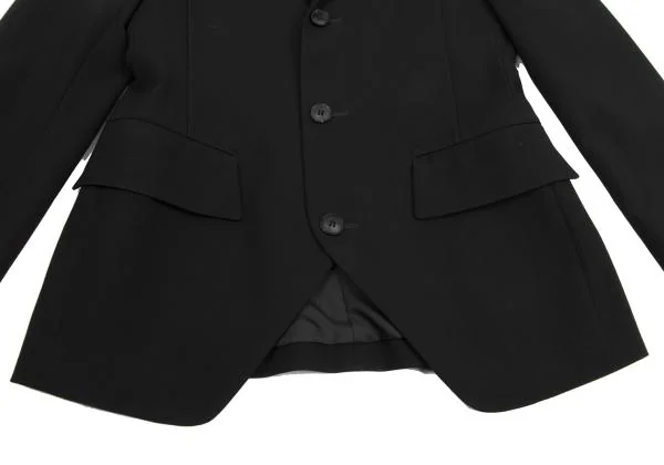 レギュレーション ヨウジヤマモトREGULATION yohji yamamoto トロウール3Bジャケット 黒1 K-150111_008