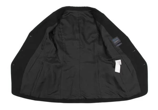 レギュレーション ヨウジヤマモトREGULATION yohji yamamoto トロウール3Bジャケット 黒1 K-150111_011
