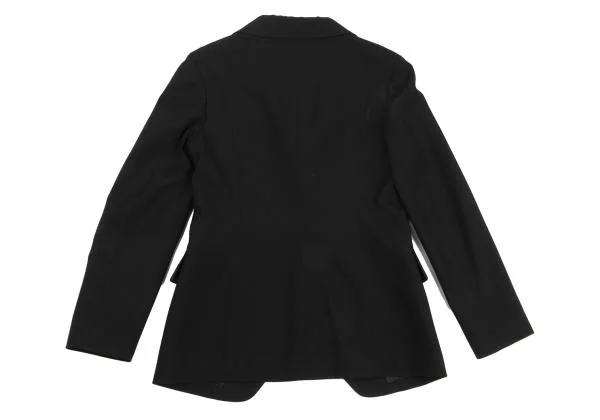 レギュレーション ヨウジヤマモトREGULATION yohji yamamoto トロウール3Bジャケット 黒1 K-150111_012