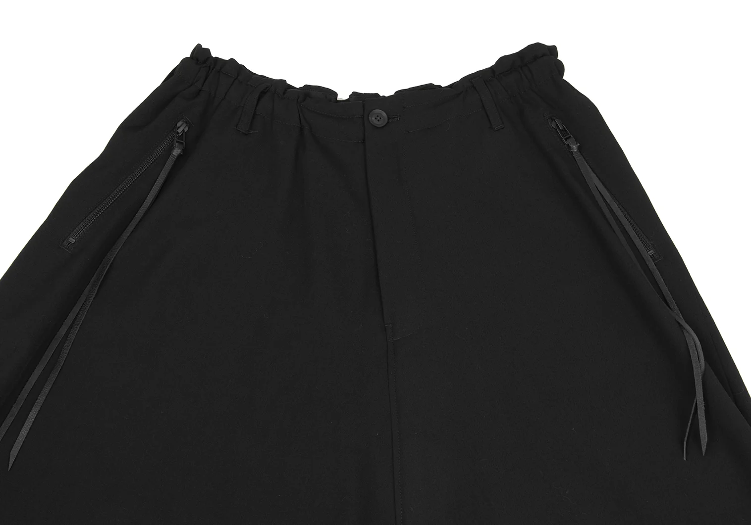ビーヨウジヤマモトB Yohji Yamamoto ウールギャバレザー