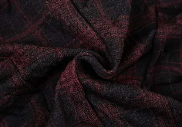 Y's Poly Wrinkle Check Jacket K-150118_015
