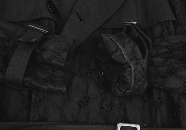 Y's Floral Lace Trench Coat K-150122_010